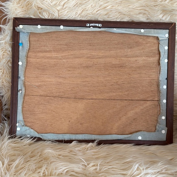 Handmade Vintage Crewel Decor - Picture 3 of 4